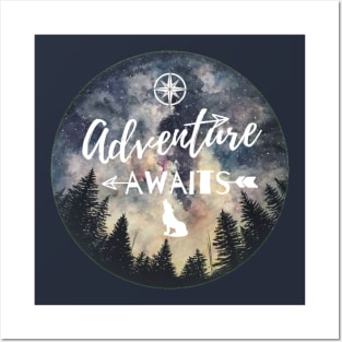 Adventure Awaits Posters and Art